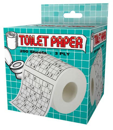 Sudoku Toilet Paper